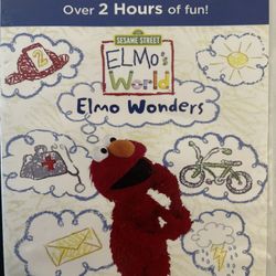SESAME STREET ELMO’S WORLD Elmo Wonders (DVD-2016)