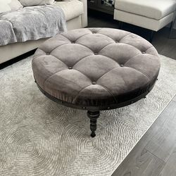 Large soft ottoman