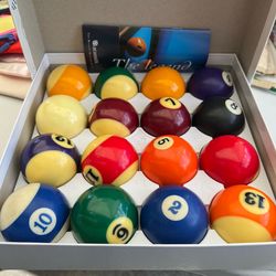 Vintage Aramith Pool Balls - The Legend