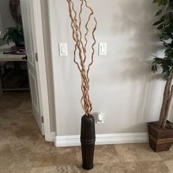 Copper and wooden home decor