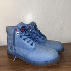 timberland blue boots