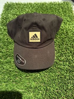 Adidas Black And Gold Hat 