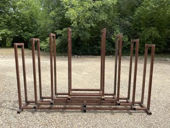 Quality Built - Texas Made Firewood Racks. 