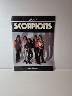 Collectors 1984- SCORPIONS - Metal Mania  Souvenir Bookle