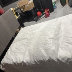 Queen Size Frame And Mattress 
