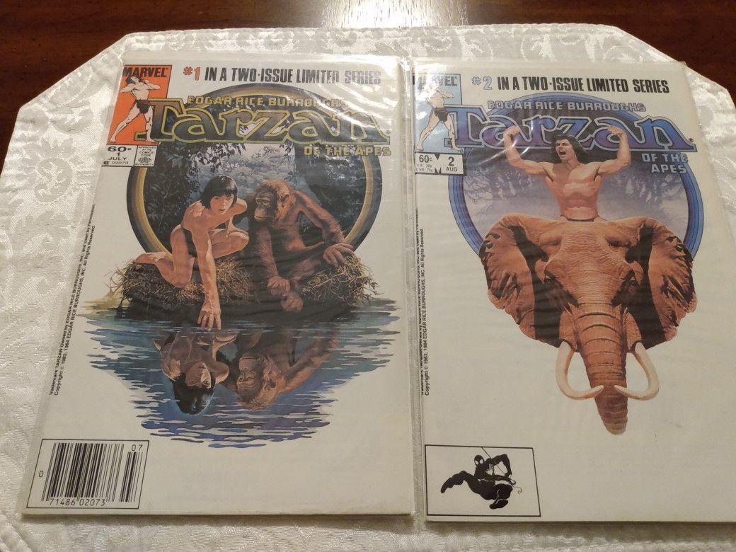Tarzan Of The Apes Comic Book