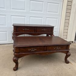 Coffee Table Sofa Table Combo. Real Wood 🪵