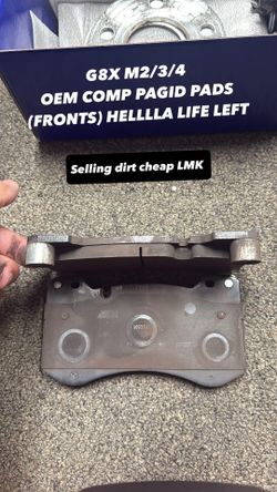 BMW G80 M3 M4 M2 Brake Pads