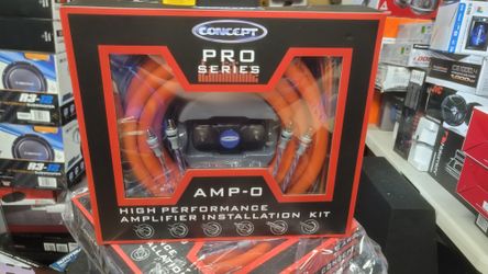 0 GAUGE AMP WIRE KIT NEW