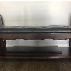 SILLON CAFE / Pie de cama Banqueta 