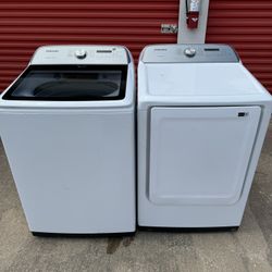 samsung washer and dryer electric set 
