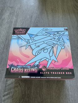 Pokemon Center Chaos Rising ETB Exclusive