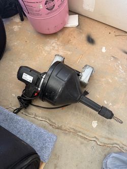Electric Drum Auger Drain Snake