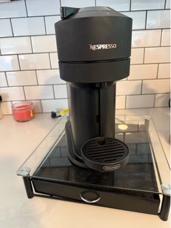 Nespresso vertuo with coffee drawer