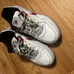 Red N White Air Max’s 
