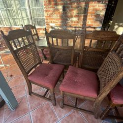 Free Table And 6 Chairs. First Come