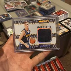 Panini 2022-23 NBA HOOPS Christian Braun No. RS-CB Christmas Rookie Sweaters