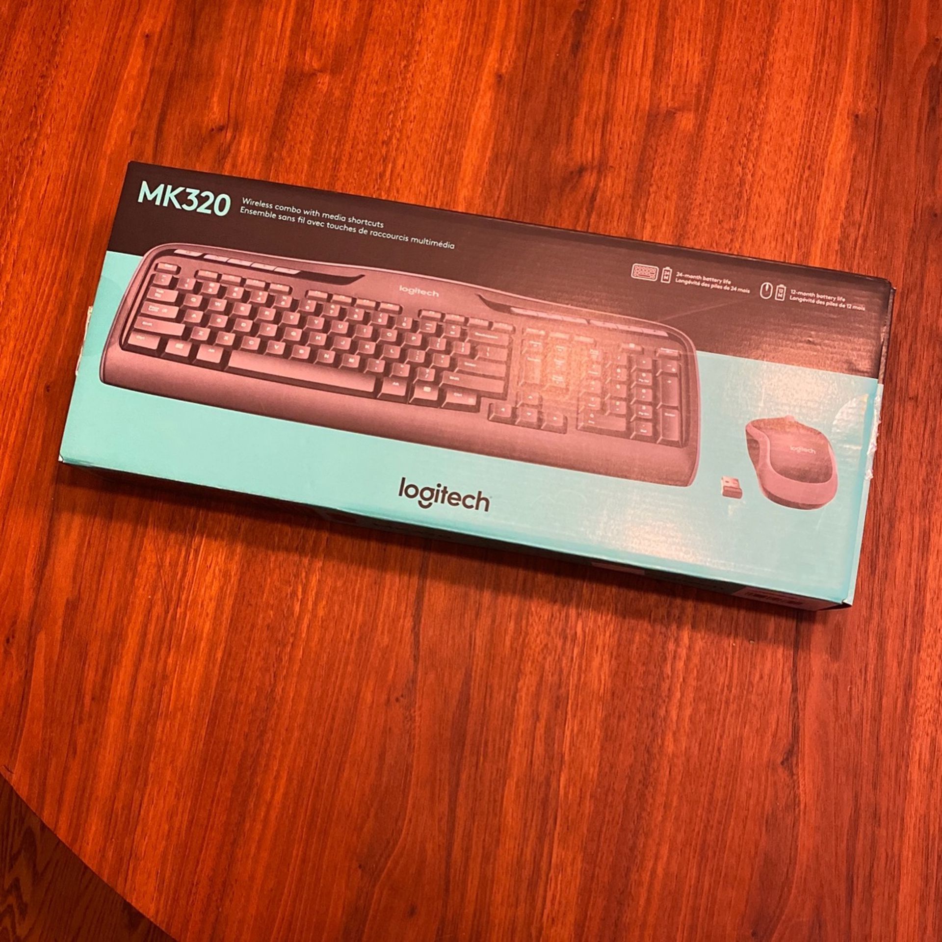 Logitech Wireless Keyboard And Mouse MK320