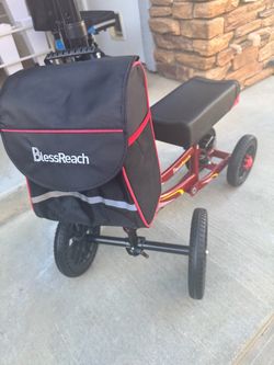 $100. XL size Mobility Scooter - knee walker - heavy duty model for 350 lbs. brand new!