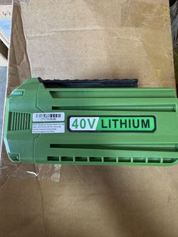 2 Baterías 40V 6000mAh para Greenworks 29462/29252.