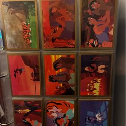 1993 SkyBox Aladdin complete set including both Golden Abu cards.