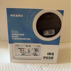 Solar Spa Floating Pool Thermometer Wireless Inkbird IBS-P03R IP68 Waterproof CF