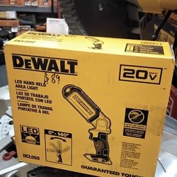 DEWALT 20V MAX LED HAND HELD AREA LIGHT (TOOL ONLY)