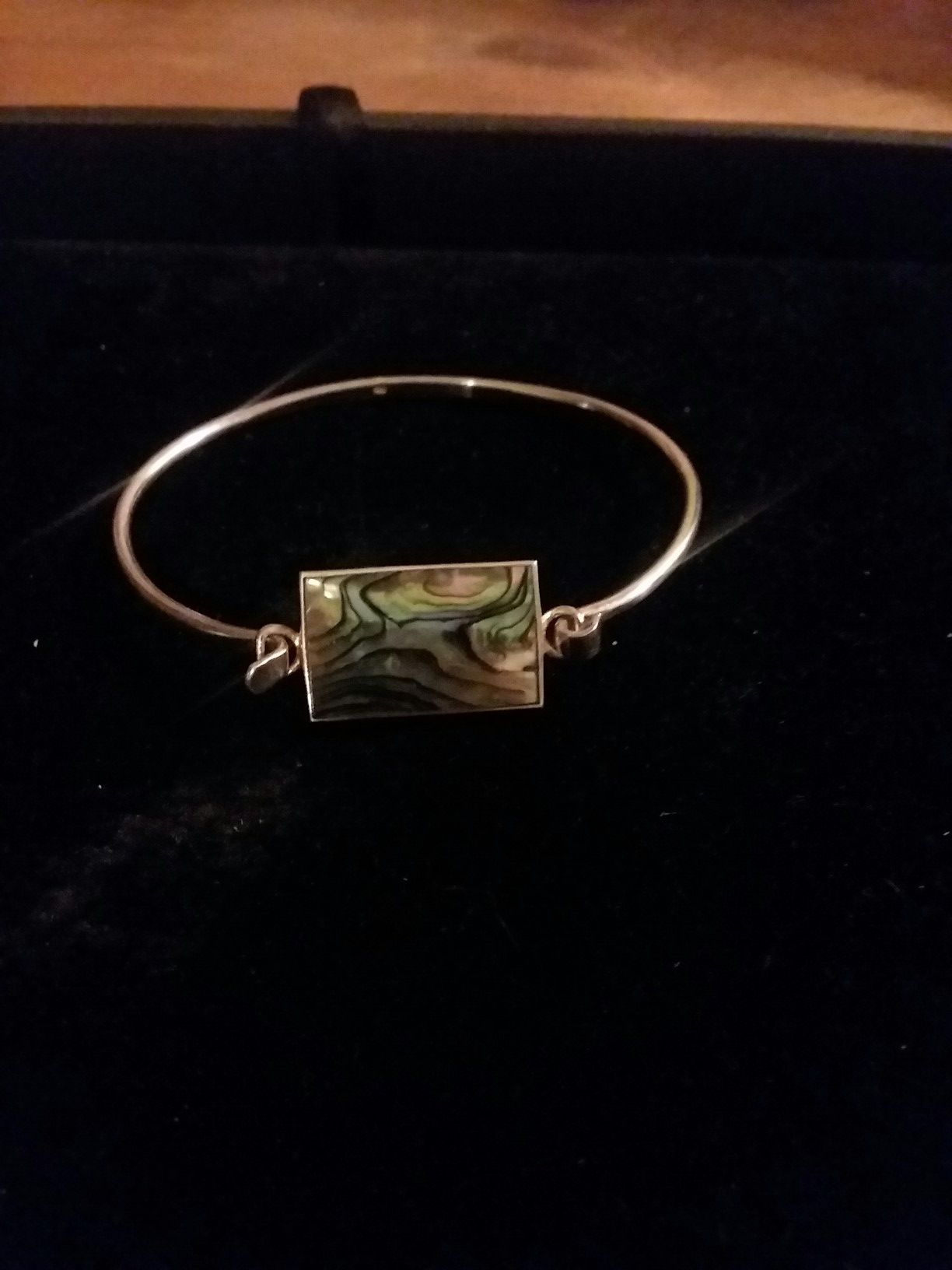Sterling Abalone bracelet