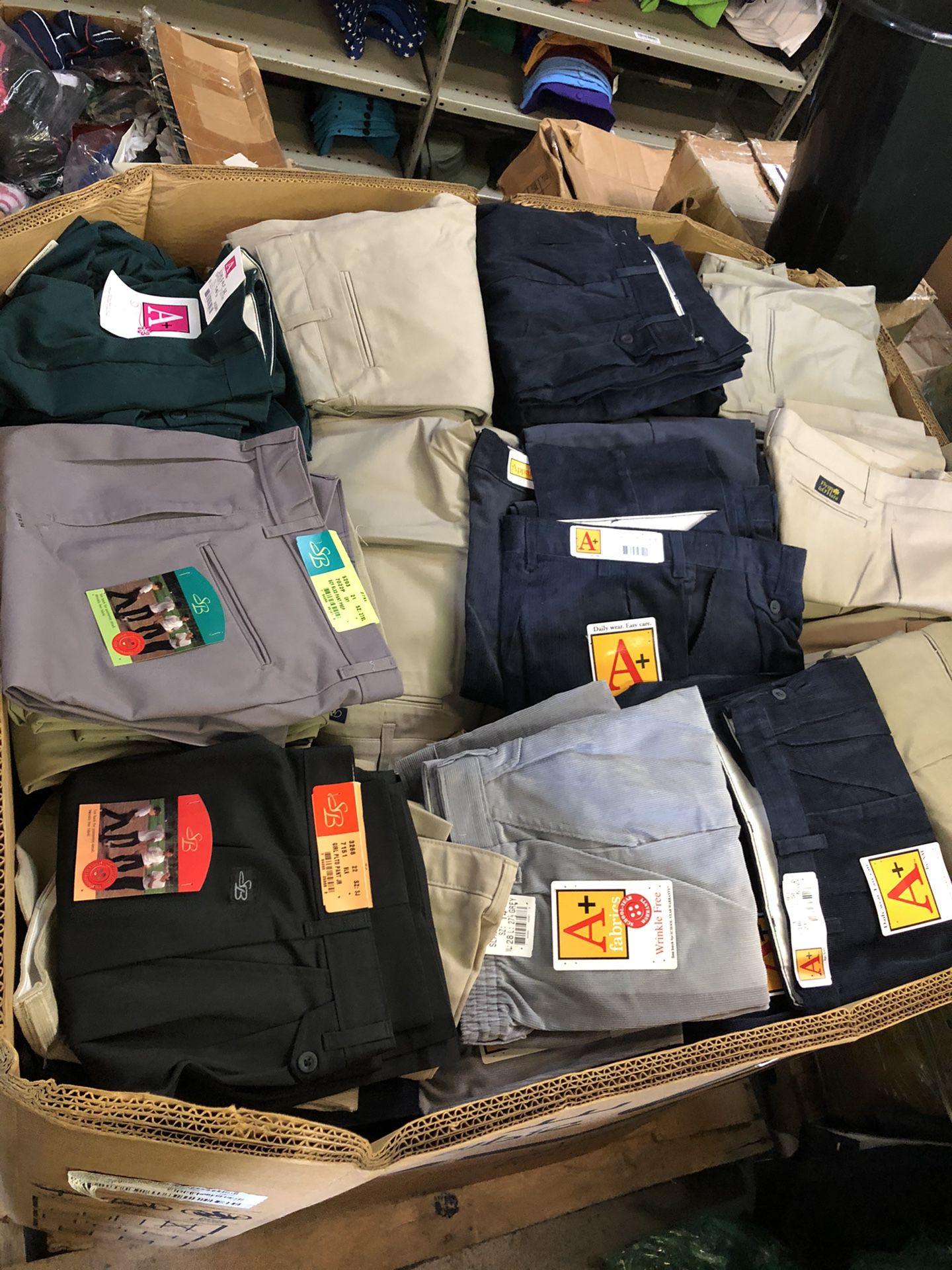 Pants/Slacks for boys, girls, juniors, kids... Wholesale to public