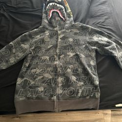 Bape shark full zip