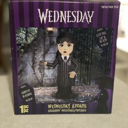 Brand New 3.5ft LED Wednesday inflatable