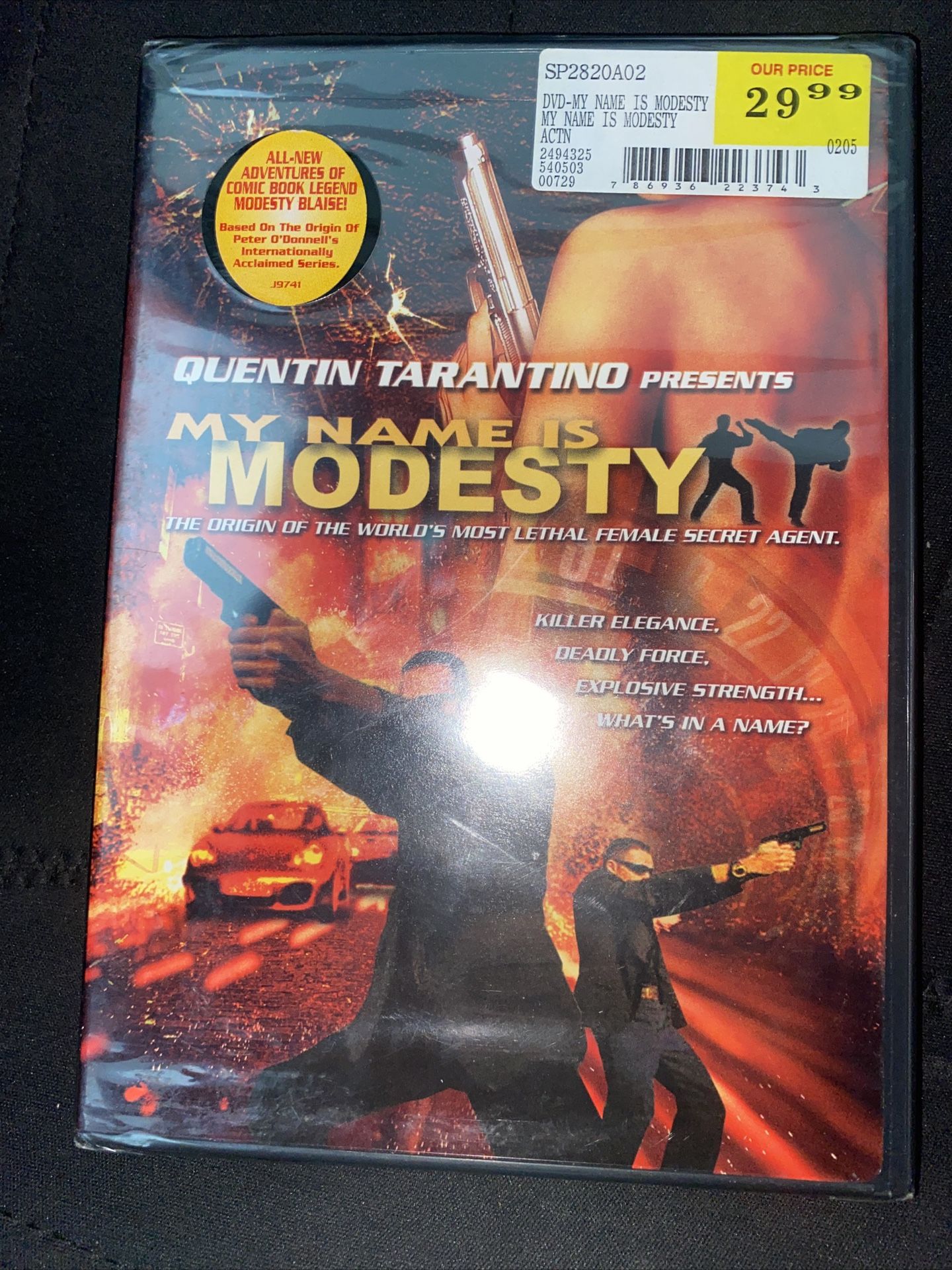 My Name Is Modesty (DVD Quentin Tarantino MOVIE SCOTT Spiegel, Alexandra Staden