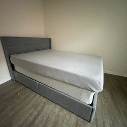 Queen Bed Frame With Storage