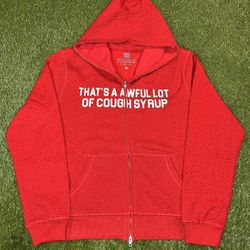 ALOCS RED VVS ZIP UP