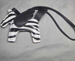 Zebra key chain