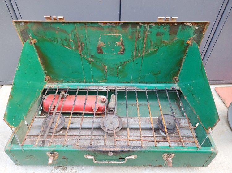Coleman 426D Camping Burner Stove Vintage