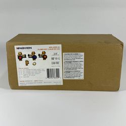 KD Navien GXXX002140 NPE-A/NPE-A2 Plumb Easy Isolation 3-Valve Set - 3/4" - NEW