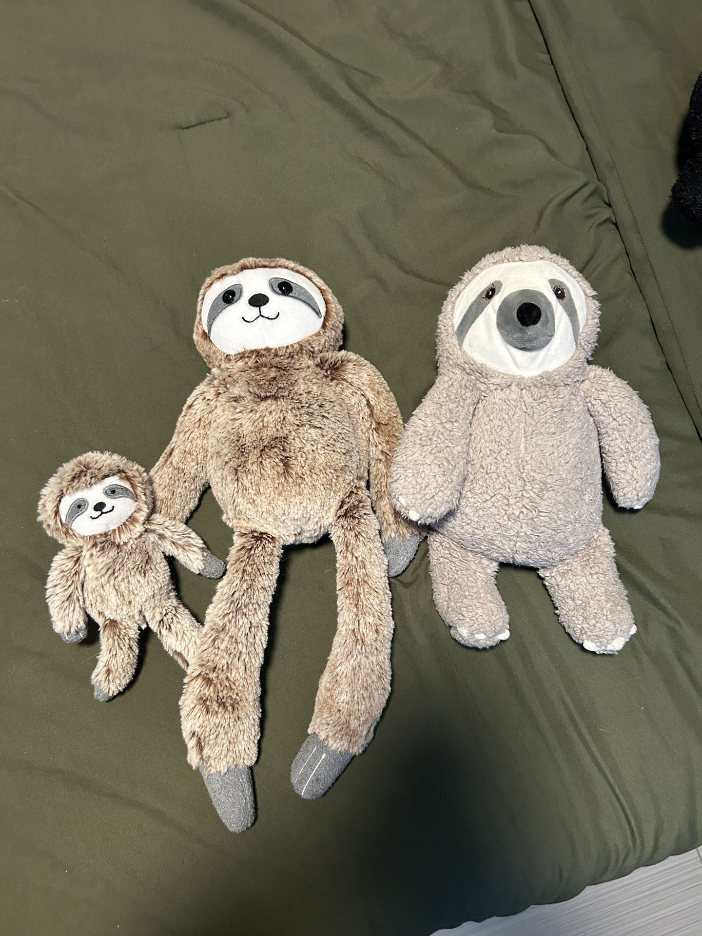 Sloth Kids / Toddlers / Baby Plushies