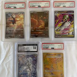 🔥 PSA & CGC Graded Pokémon Cards Lot