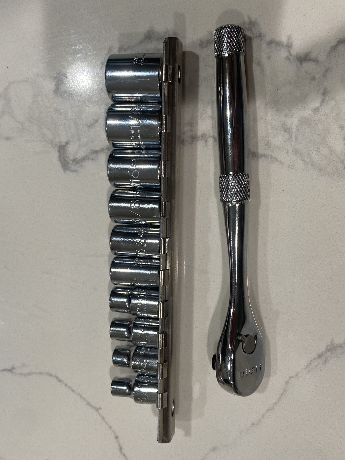 1/4in Proto Ratchet And Socket Set