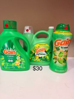 GAIN LAUNDRY DETERGENT