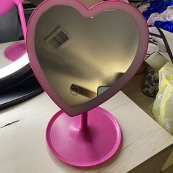 Pink LED Mirror