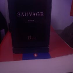 dior sauvage elixir 