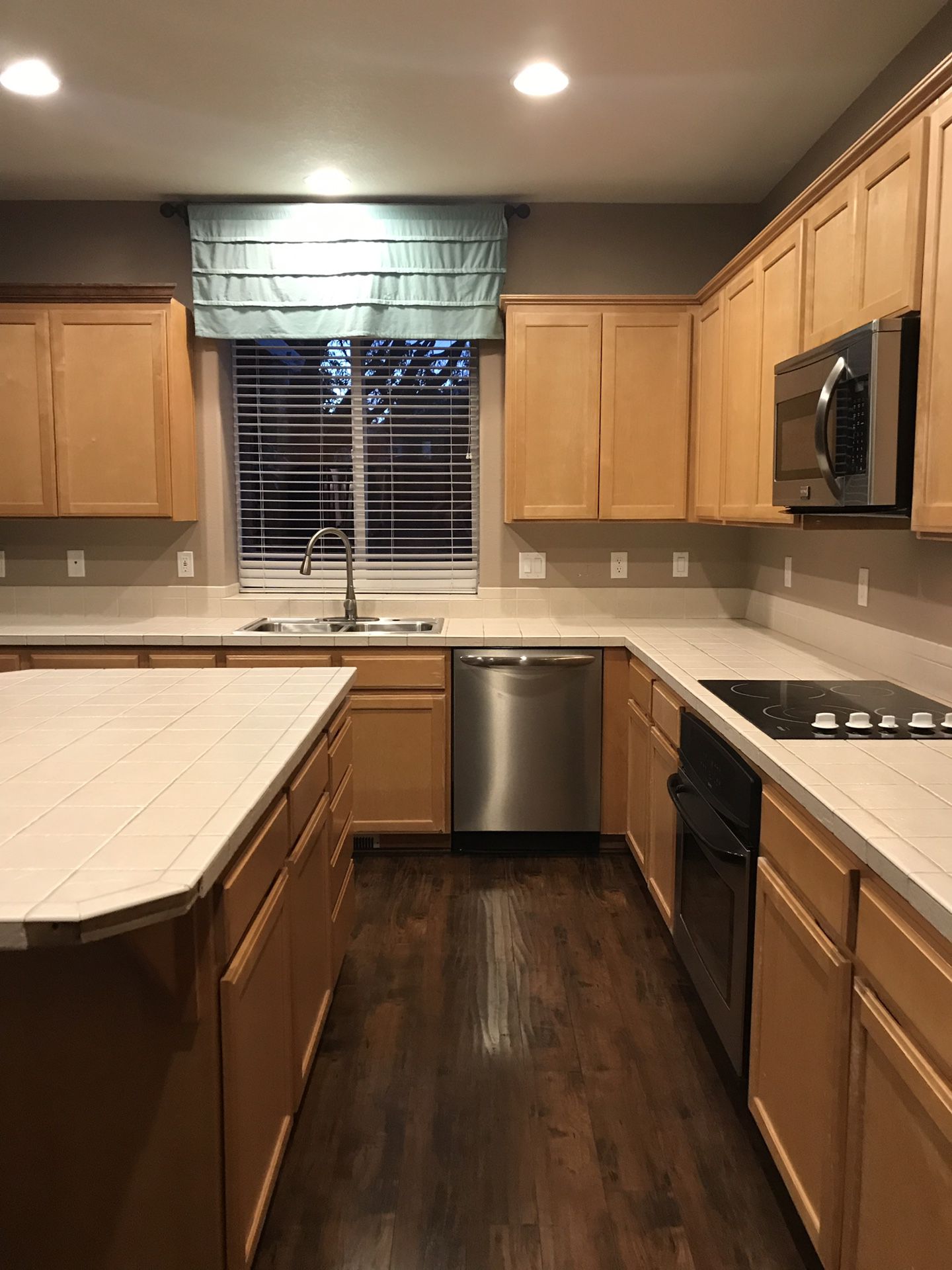 Kitchen cabinets and appliances