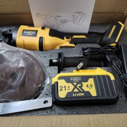 21v Lithium Grinder  With Kit