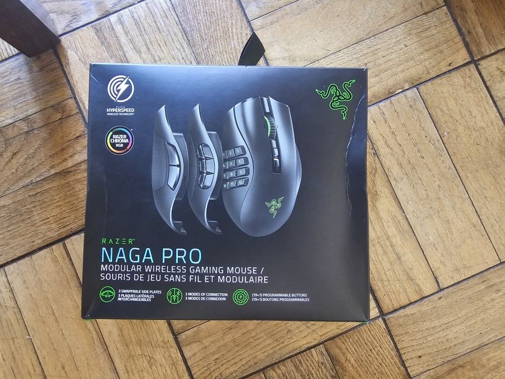 Razer Naga Pro - Modular Wireless Gaming Mouse