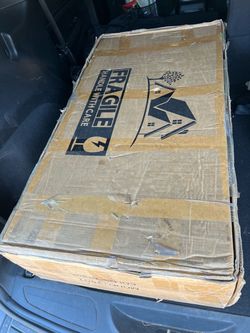 Unopened black corner vanity desk