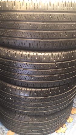 215/55/18 continental all season free installation