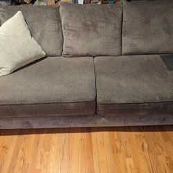 FREE  Oversized Sofa (Chair Gone). - You Must Pickup 