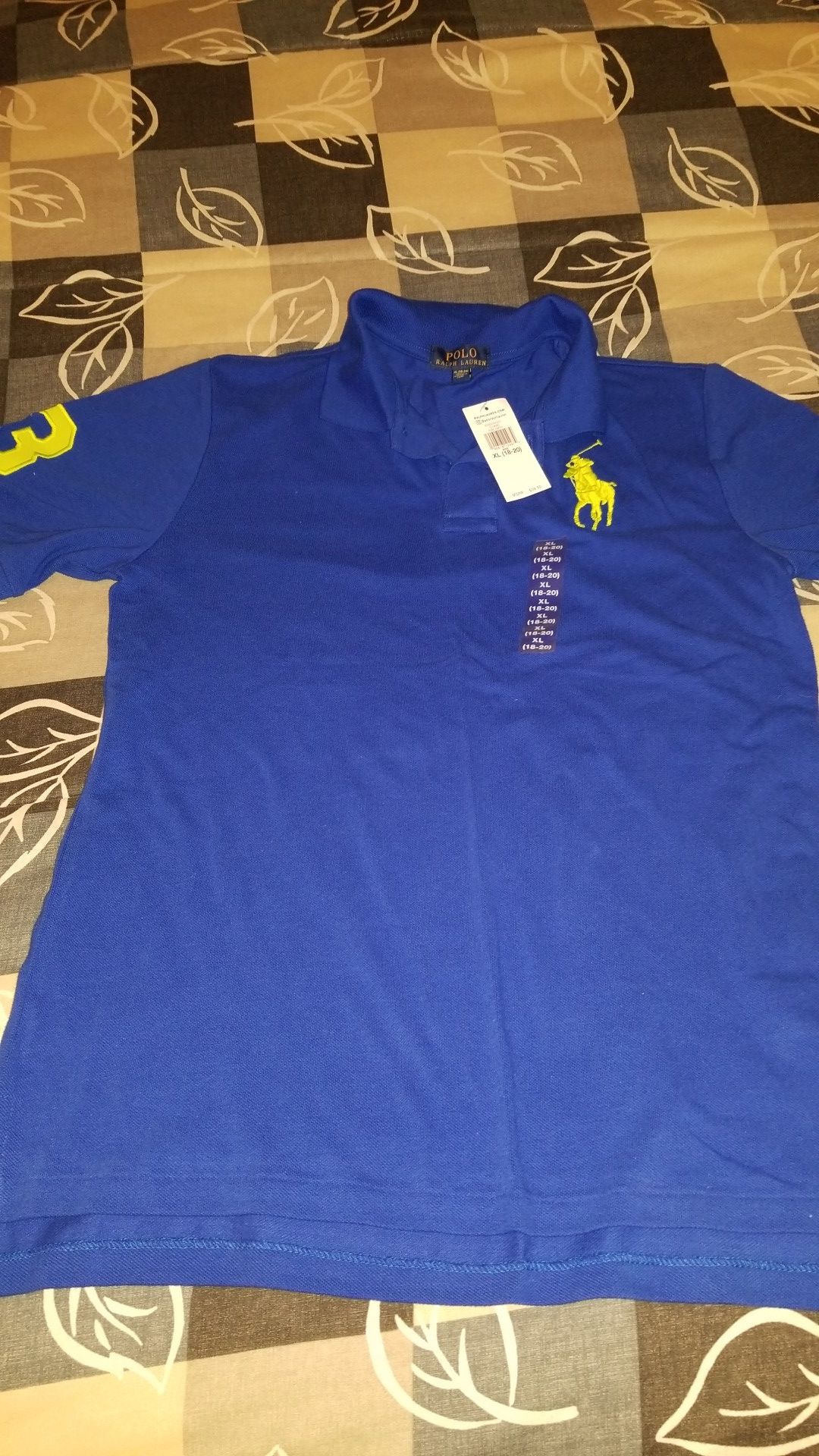 NWT!! Ralph Lauren Polo shirt. Boys XL